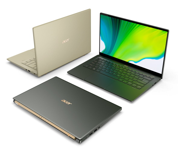 Distintas perspectivas de la Acer Swift 5