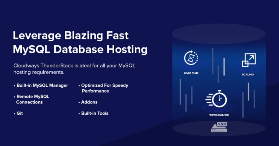 Servicio de hosting MySQL administrado - Cloudways