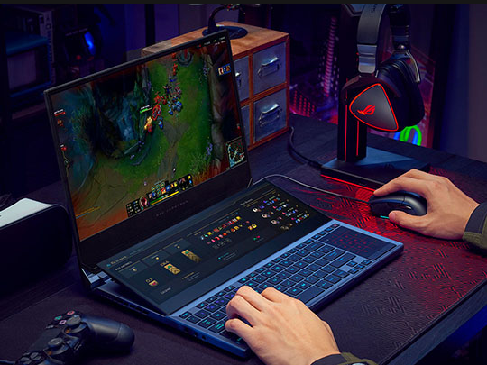 ASUS ROG ScreenPad Plus 29 de mayo día del gamer - Asus ROG ScreenPad Plus