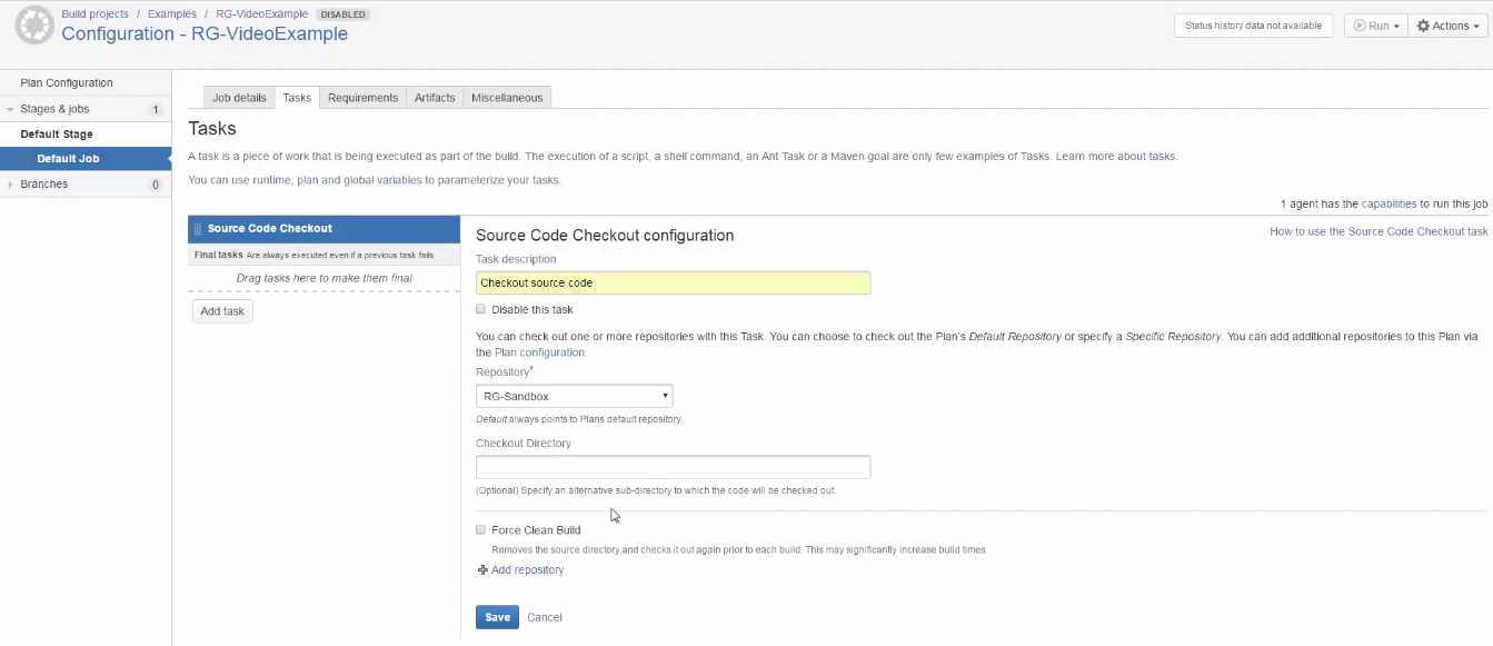 Herramientas de integración continua - Bamboo