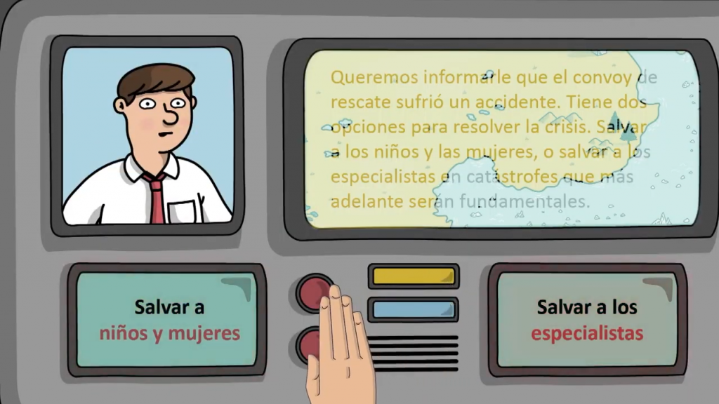 El juego Nawaiam pone a prueba la capacidad de un postulante para enfrentar problemas inesperados.