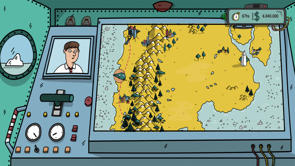 Escena de Nawaiam, el juego que puede delinear el perfil conductual de una persona en apenas 15 minutos.