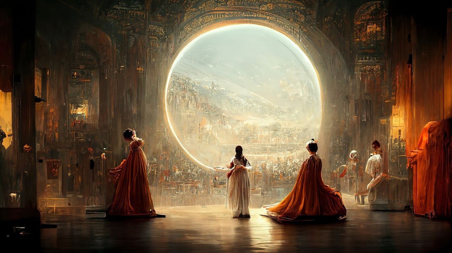 Una obra de arte generada por una IA ganó un concurso de arte