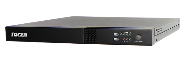 UPS para Edge Computing: Forza UPS Online 1000 VA / 800 W, 3 IEC out, rack/tower 220V.